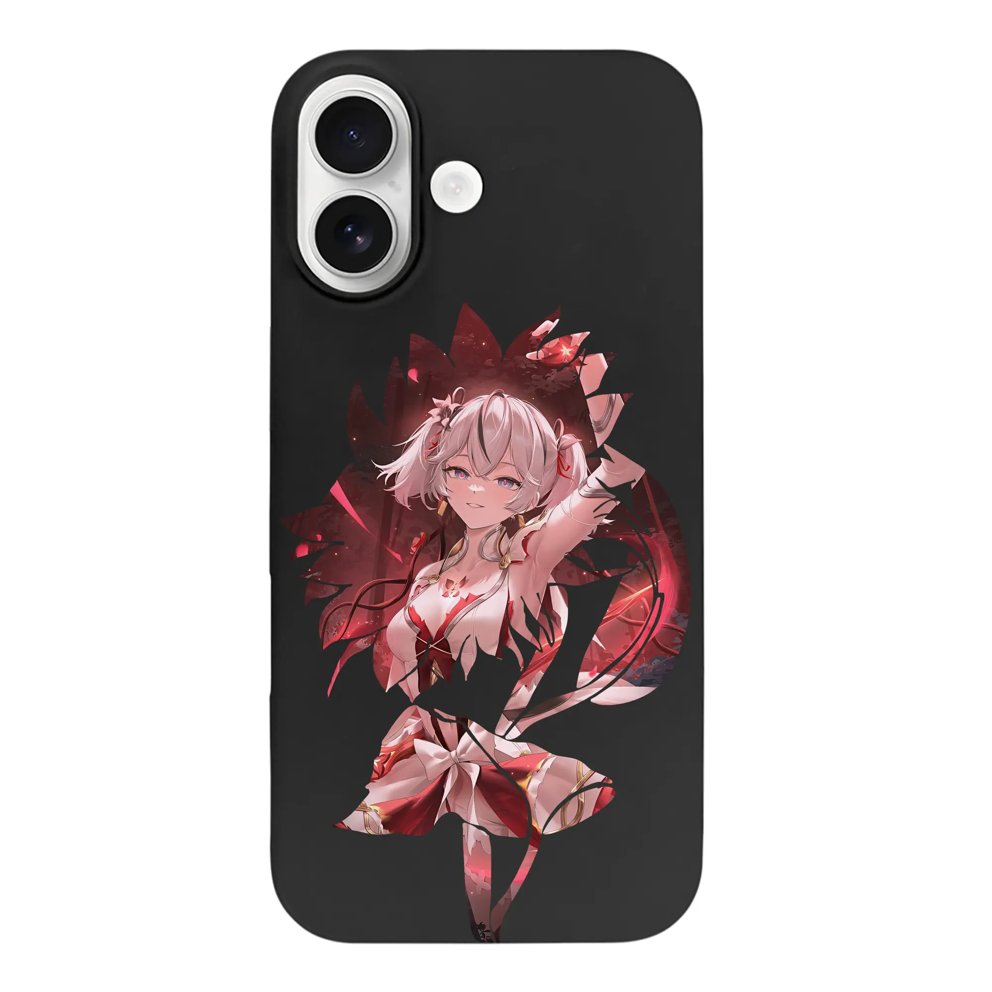 鳴潮 グッズ ツバキ - iPhone 17 シリーズ シリコンケース 薄型 耐衝撃 指紋防止 ソフトタッチカバー 精密フィット 傷防止 保護ケース iPhone 17/17 Air/17 Pro/17 Pro Max 対応